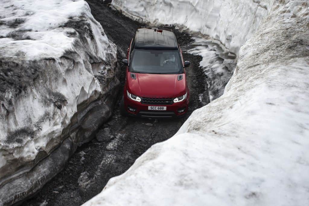 Mit dem Range Rover Sport die Skipiste runter 5 der-Autotester
