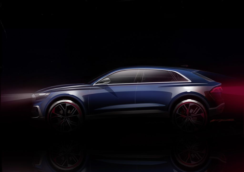 Vorhang auf: Audi zeigt in Detroit den Q8 Concept 1 Audi Q8 concept