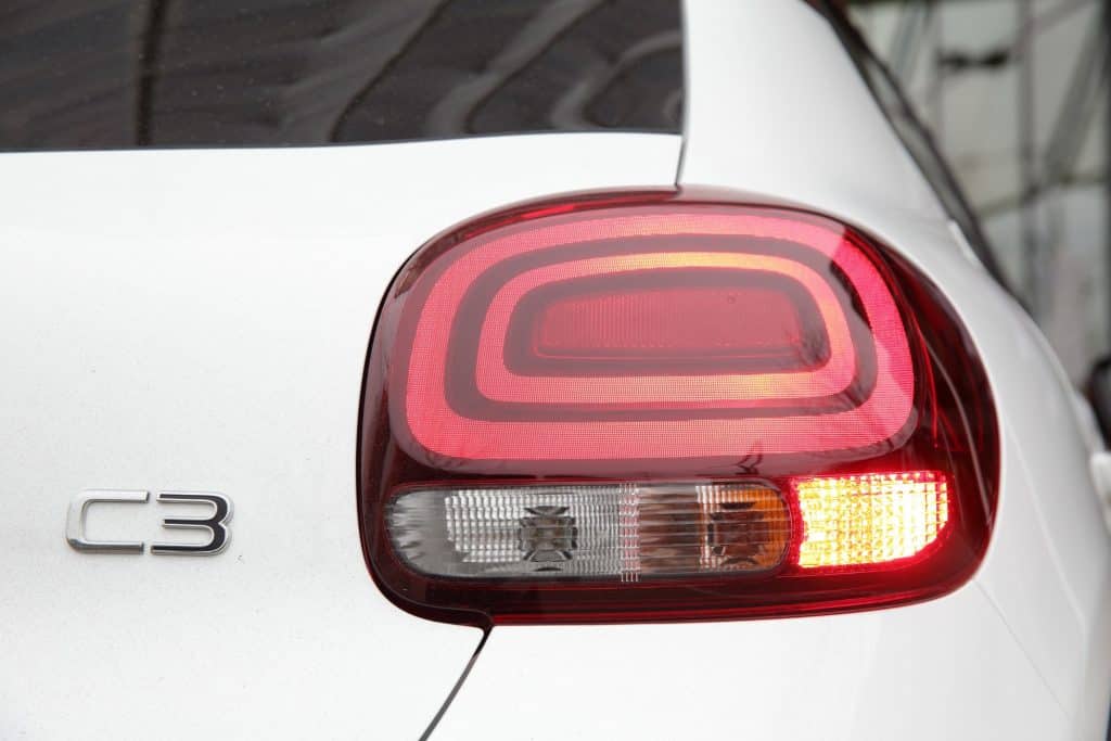Der neue Citroën C3 - Mutiger Kleinwagen mit dem gewissen Etwas 8 Citroën C3 Rückleuchte