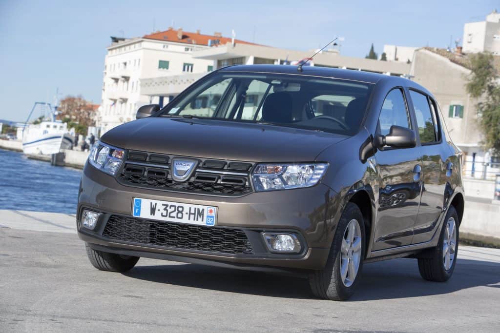 Dacia Sandero mit Facelift und neuem Einstiegsbenziner 1 Dacia Sandero Front