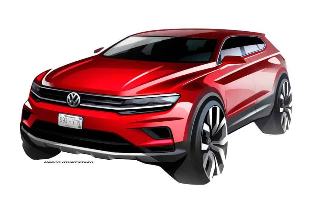 Die Messestars aus Detroit 3 Tiguan Allspace