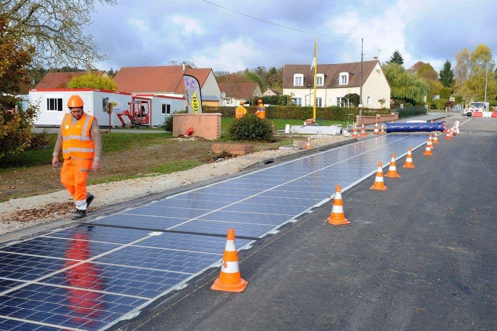 Wattway: Erneuerbare Energie liegt auf der Straße 1 der-Autotester