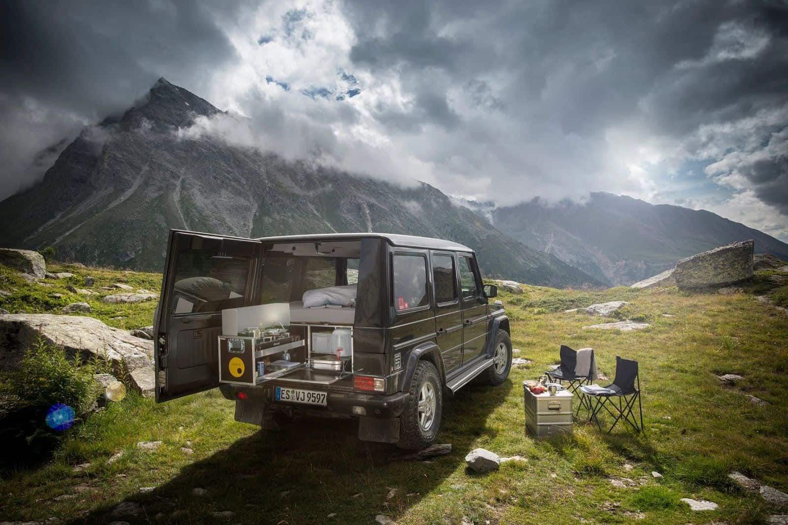 Geländewagen wird zur Camping-Koje 4 der-Autotester