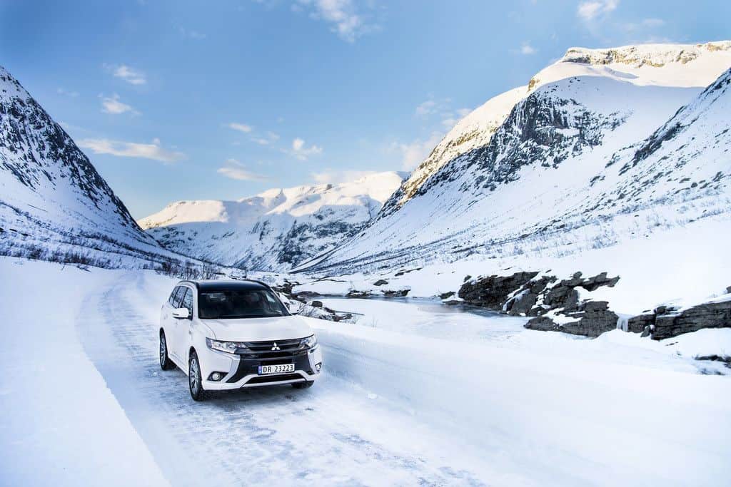 Mitsubishi Plug-in Hybrid Outlander in Norwegen ein Renner 7 der-Autotester