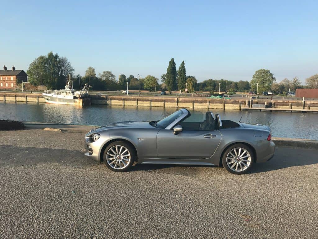 Mit dem Fiat 124 Spider zum Meer 14 #124spider