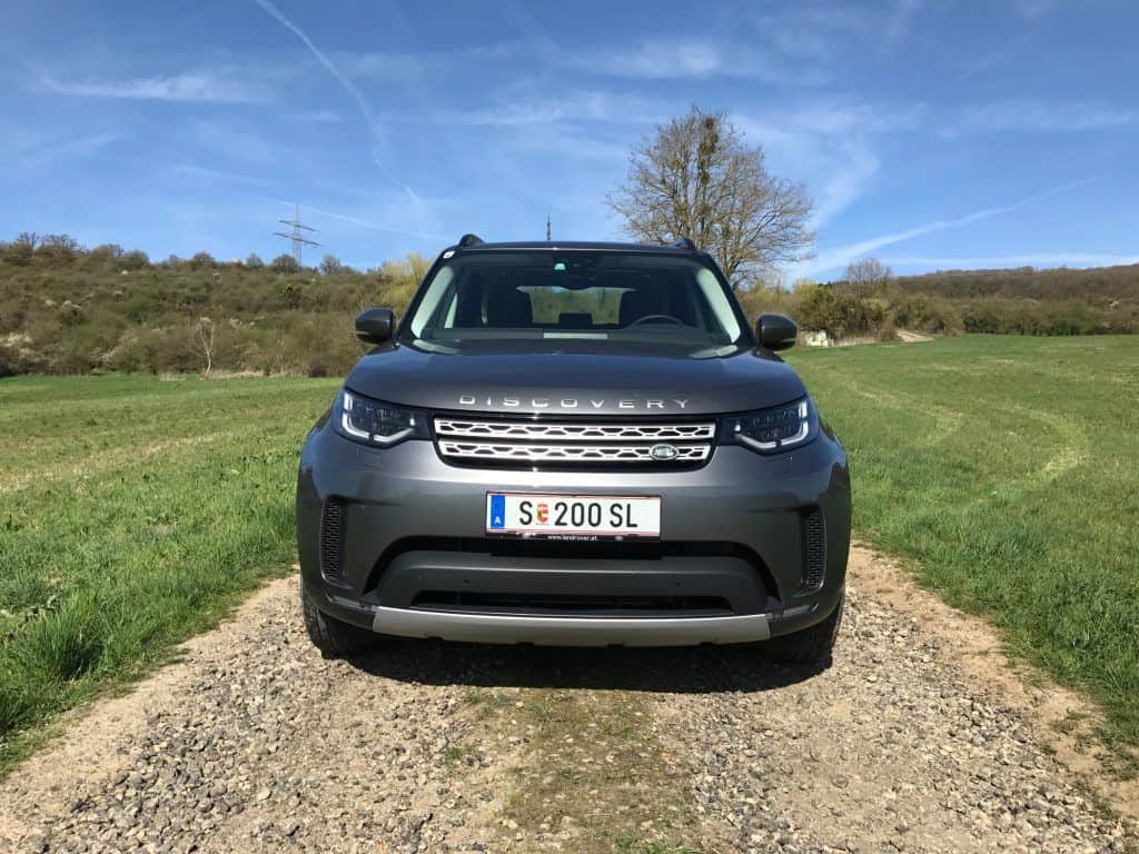 Land Rover Discovery: Geländewagen-Klassiker in moderner Form 1 Land Rover Discovery Front