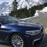 BMW M550i xDrive - Das Tier im Blech-Mantel 6 BMW M550i xDrive (G30) 2017 Scheinwerfer