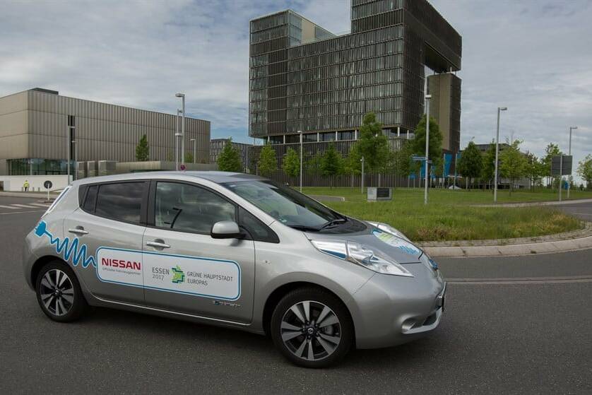 Nissan spendiert Essener Rathaus EV-Ladeboxen 6 der-Autotester