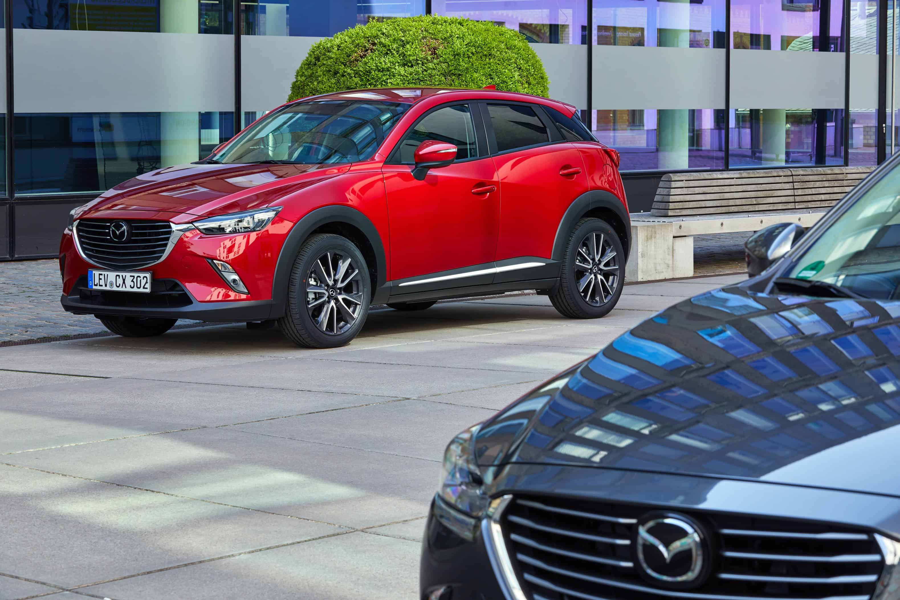 Mazda CX-3 - Modernisierung des Mini-Japan-SUV 3 der-Autotester
