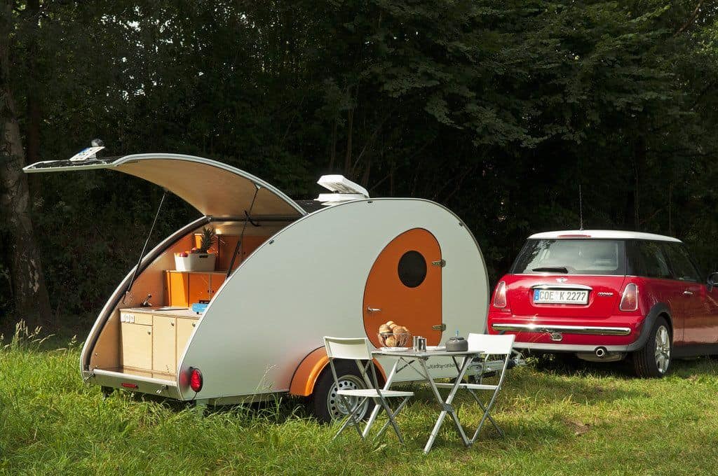 Teardrop Caravan als stylischer Retro-Wohnwagen 3 der-Autotester