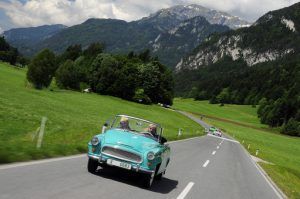 Škoda mit acht Oldtimern bei der Kult-Rallye Sachsen Classic 7 der-Autotester