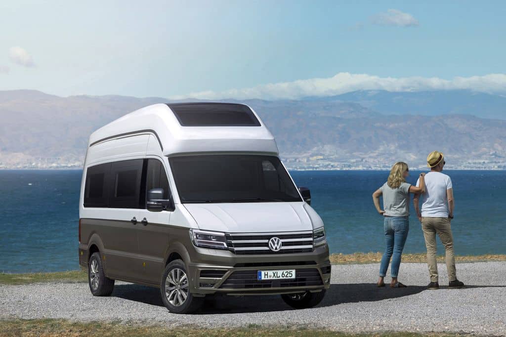 Caravan Salon 2017: Volkswagen zeigt Reisemobilstudie California XXL auf Crafter Basis 31 der-Autotester