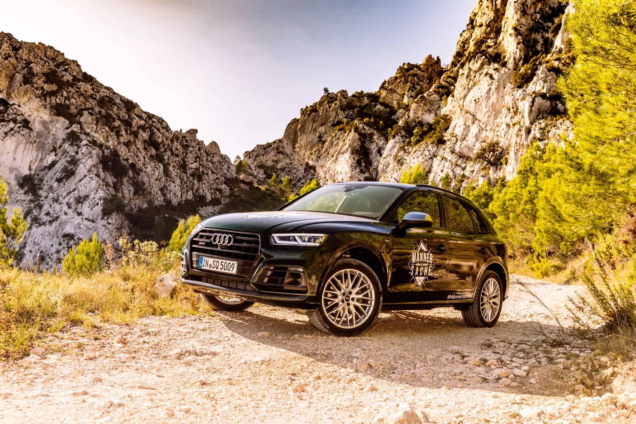 Audi #Männersache im SQ5 8 der-Autotester