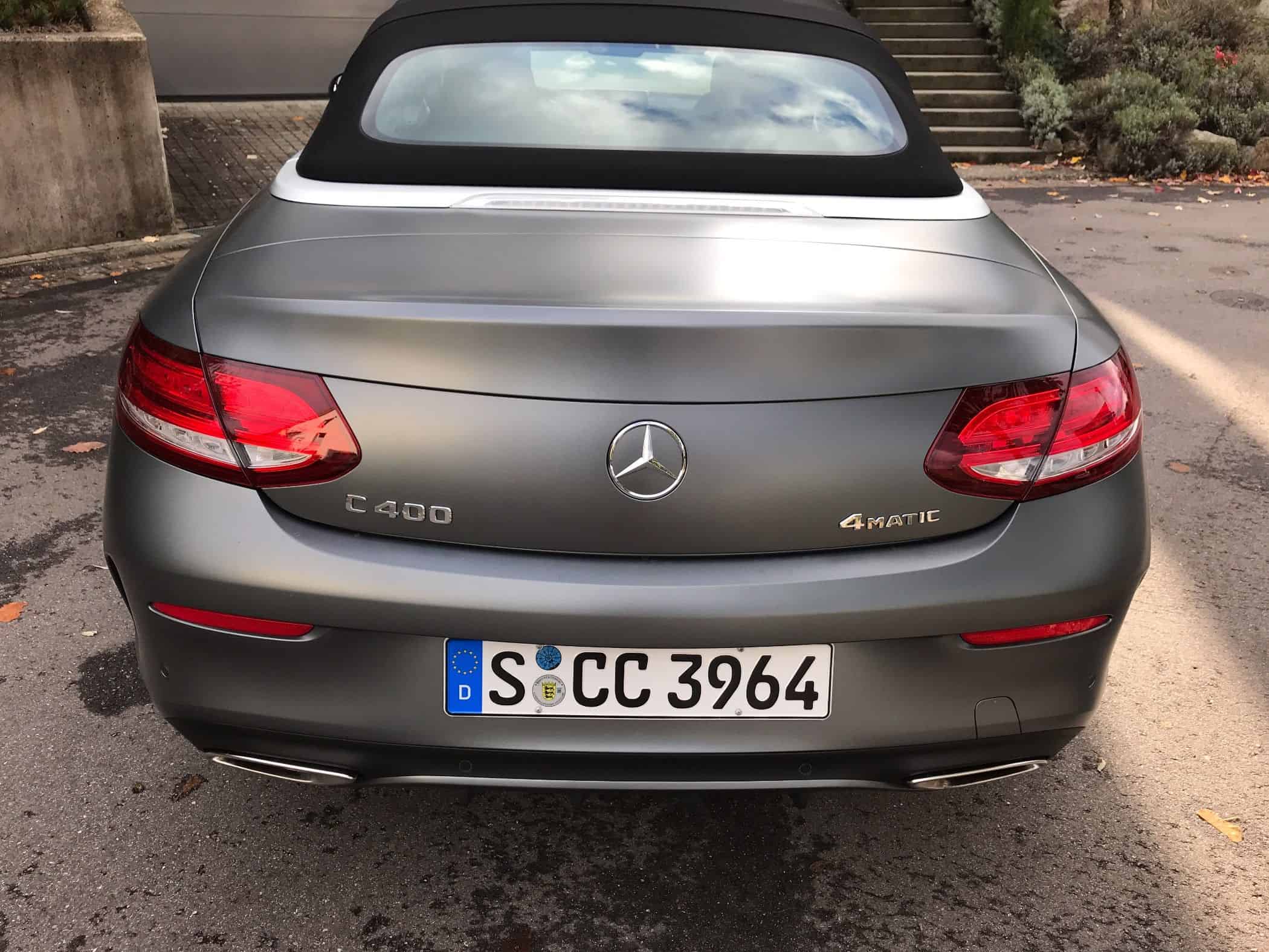 Mercedes C400 Cabrio - Offenes Fahrvergnügen für Gutbetuchte 2 der-Autotester