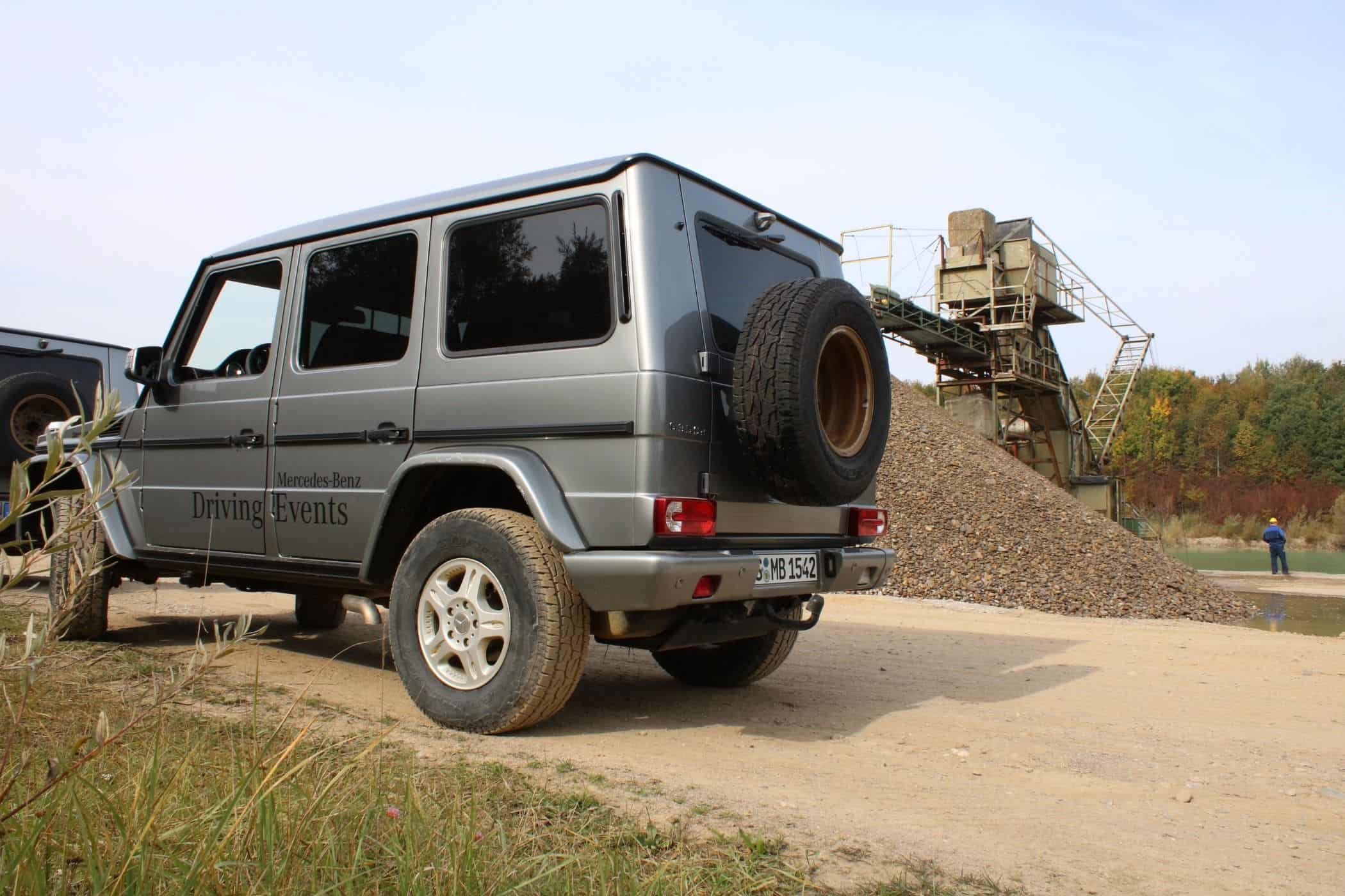 Ein Tag abseits der Piste - Offroad Training mit Bridgestone 10 Mercedes Benz -Offroad Training in Kooperation mit Bridgestone