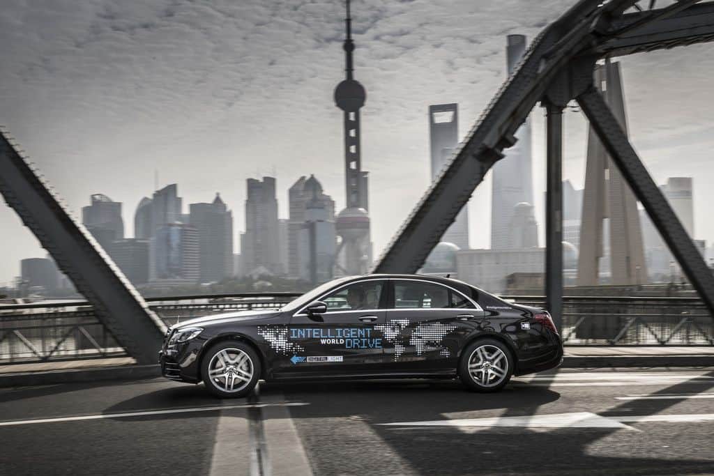 Mercedes-Benz testet automatisierte Fahrfunktionen in Shanghai 2 der-Autotester