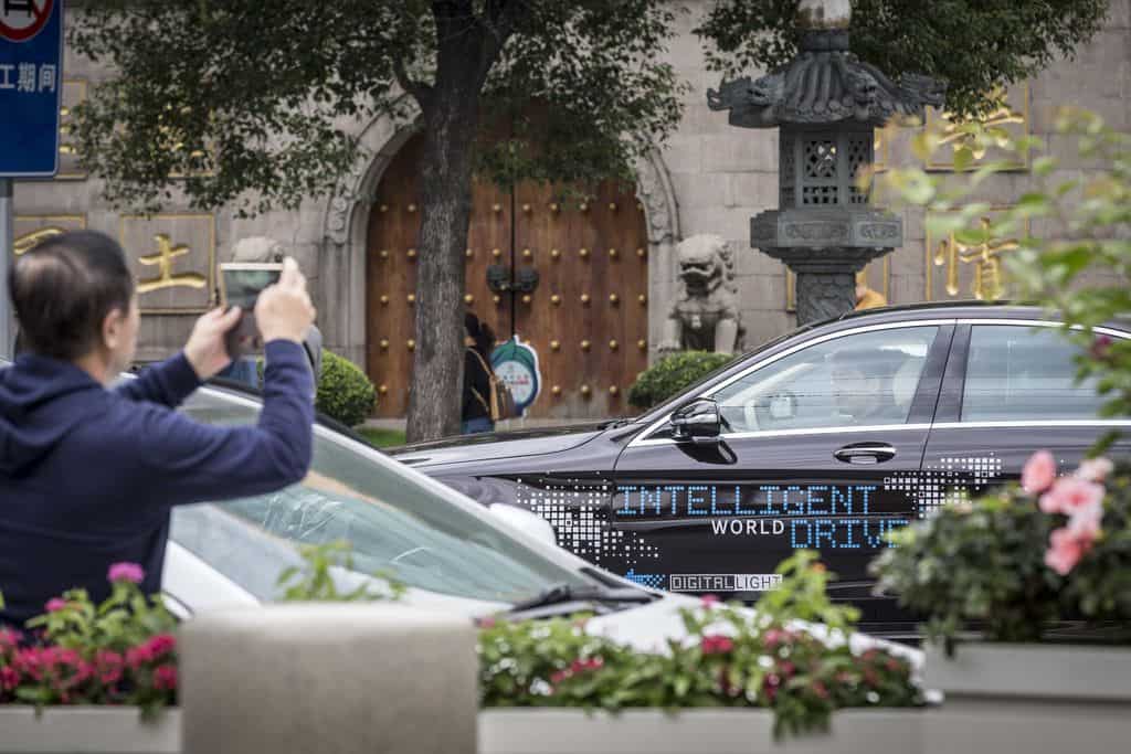 Mercedes-Benz testet automatisierte Fahrfunktionen in Shanghai 1 der-Autotester