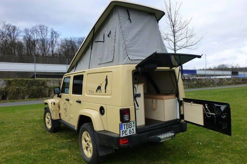 Behl Mobile: Campen im Jeep Wrangler Unlimited 12 der-Autotester