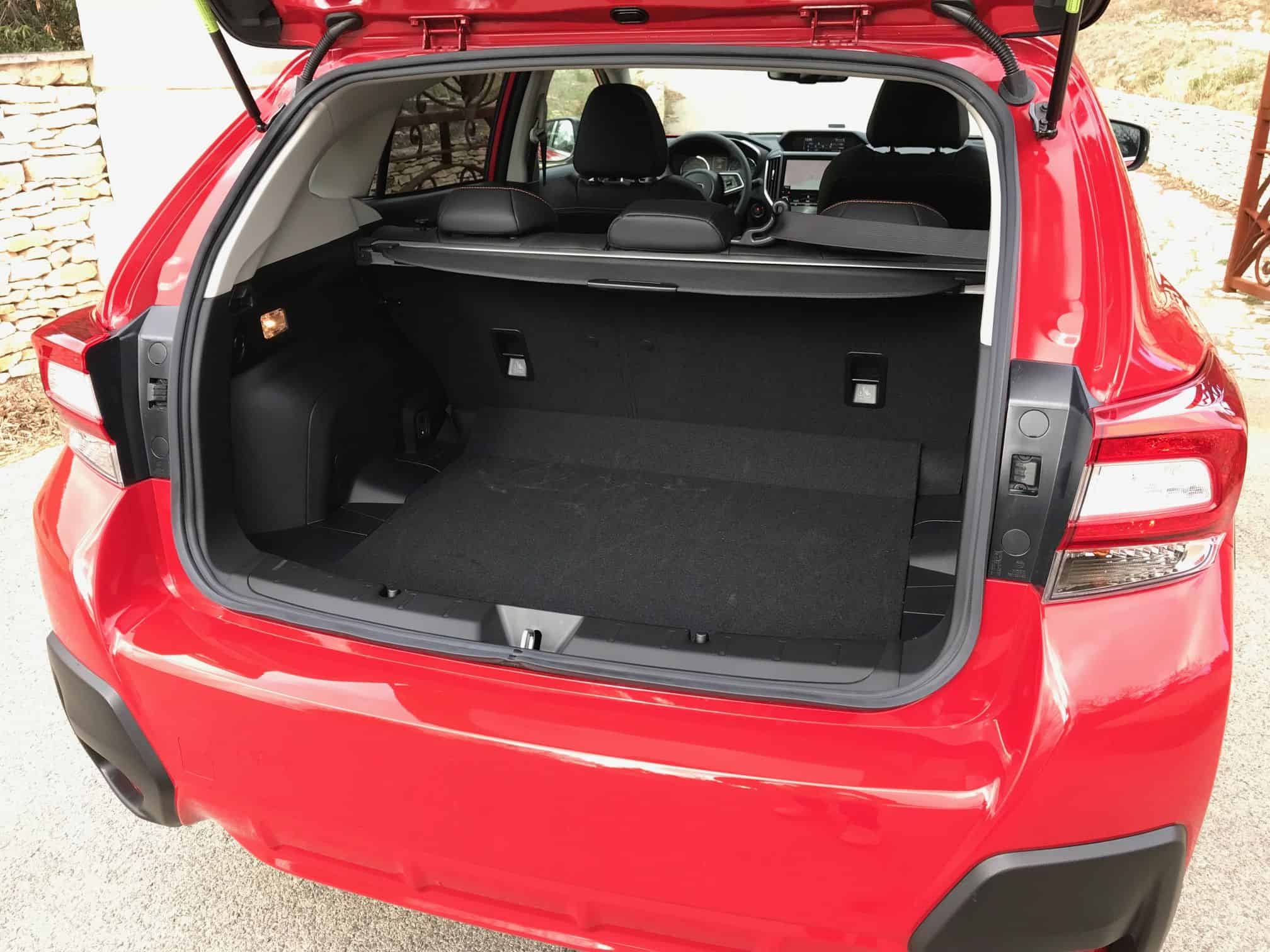 Subaru XV kommt auf neuer Plattform 17 Subaru XV, Kofferraum