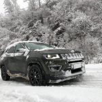 Jeep Compass Modell 2018 - Allrad-Wintertestfahrt im wilden Schneetreiben 21 der-Autotester