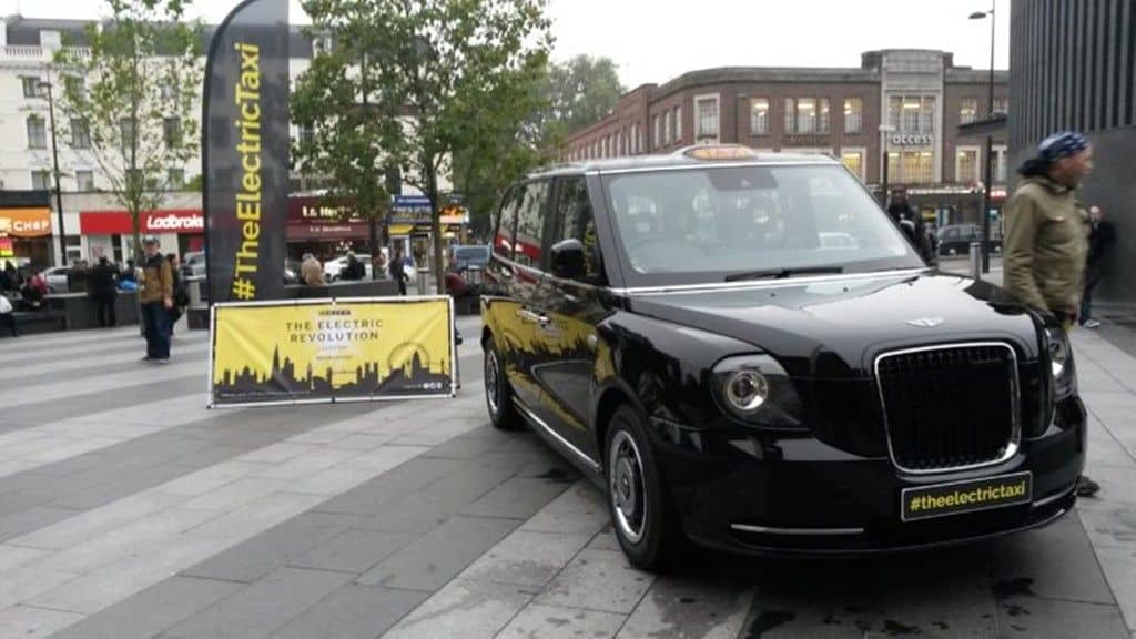 Generationswechsel im Taxigewerbe von London 2 LEVC TX e-City