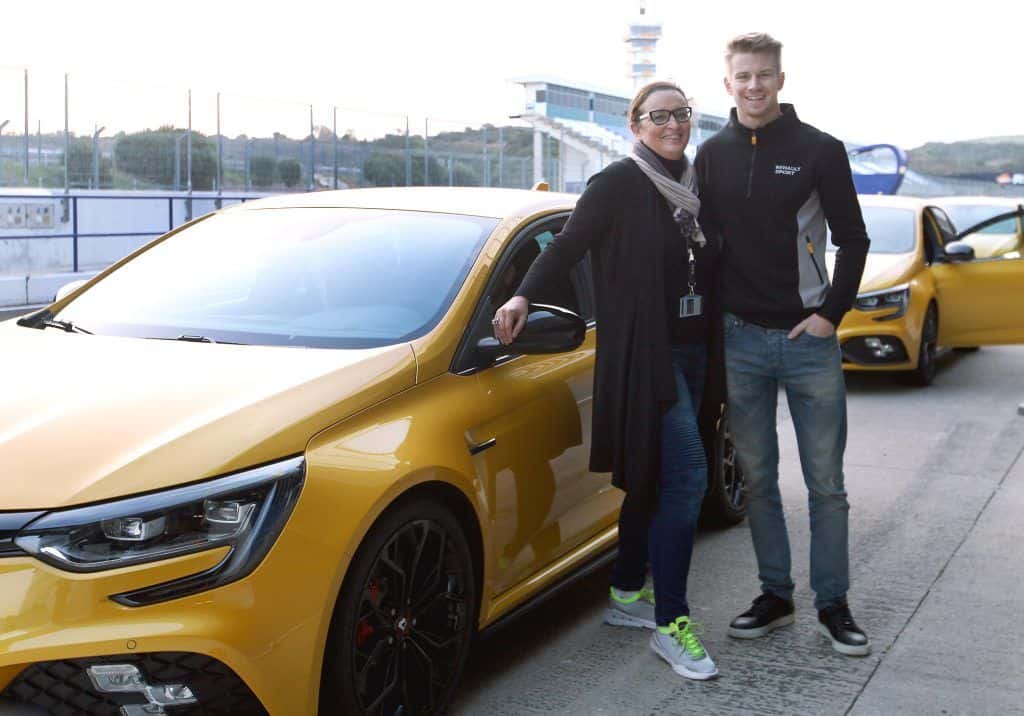 Renault Megane R.S. – „Non, je ne regrette rien“ 27 Nele Korn, Niko Hülkenberg, Renault Megane Rs