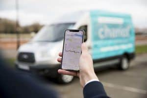 Ford bietet Chariot erstmals in Europa an 4 Ford-Shuttleservice Chariot in London