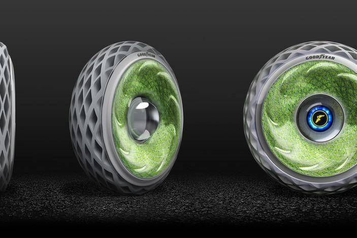 Genf 2018: Konzeptreifen von Goodyear reinigt die Luft 16 Konzeptreifen Goodyear Oxygene