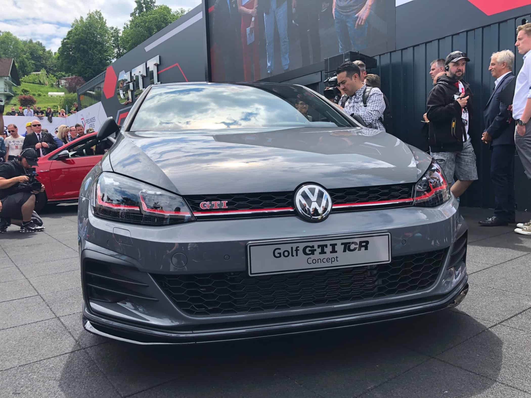 Weltpremiere des VW Golf GTI TCR Concept beim 37. GTI-Treffen am Wörthersee 2018 4 GTI -Teffen Wörthersee