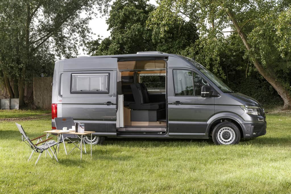 Reimo baut den VW Crafter zum Campingbus aus 7 VW Crafter mit Reimo-Ausbau