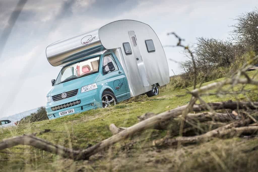 Retro Tourer: Nasenbär-Bulli made in UK 7 VW T5 Retro Tourer
