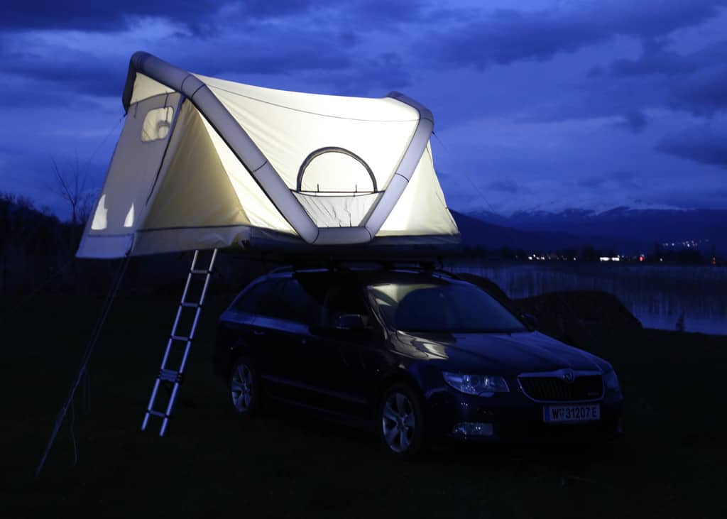 Aufblasbares Dachzelt: Gentle Tent GT Roof 6 der-Autotester