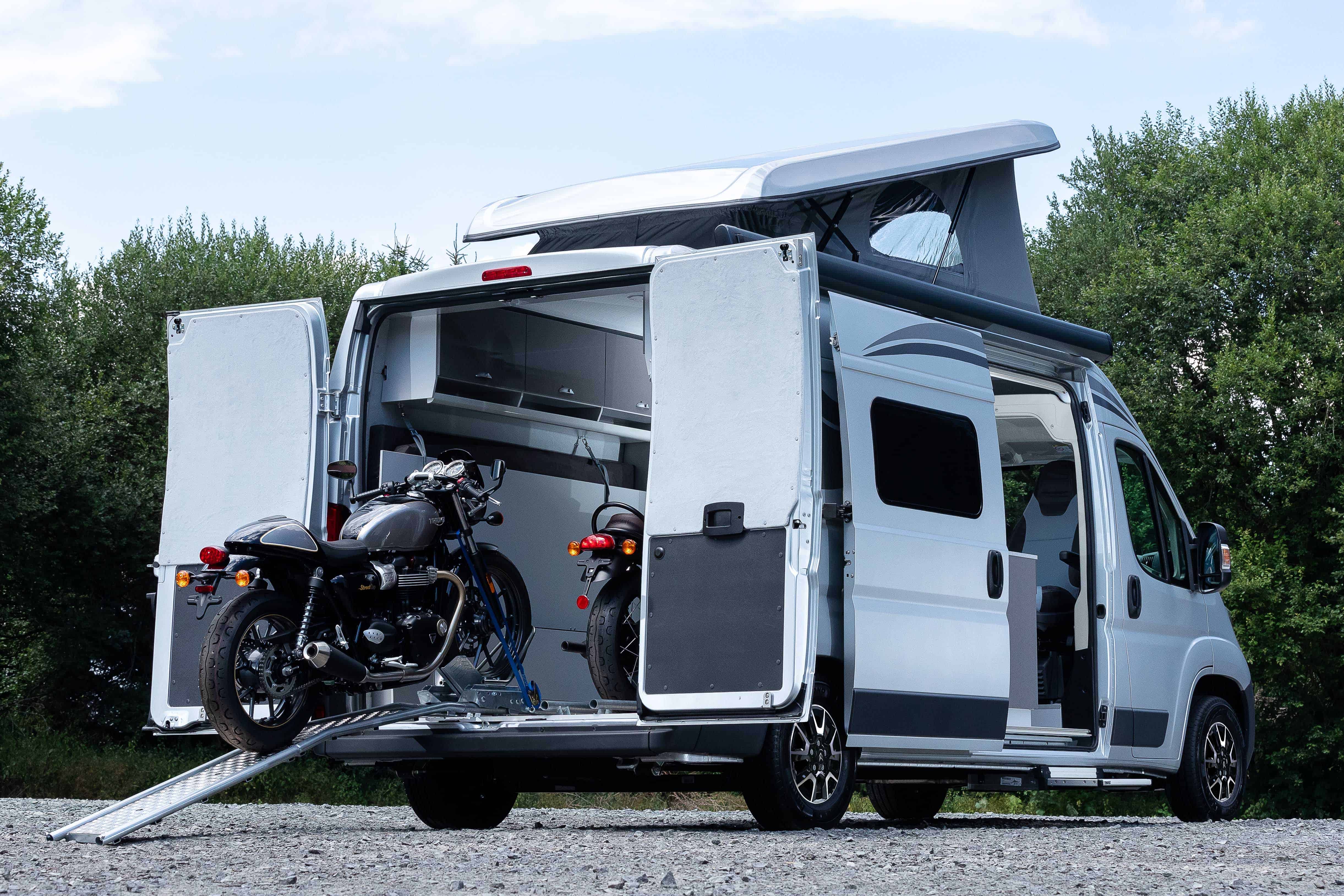 Citroens Freizeit-Camper für Biker 1 der-Autotester