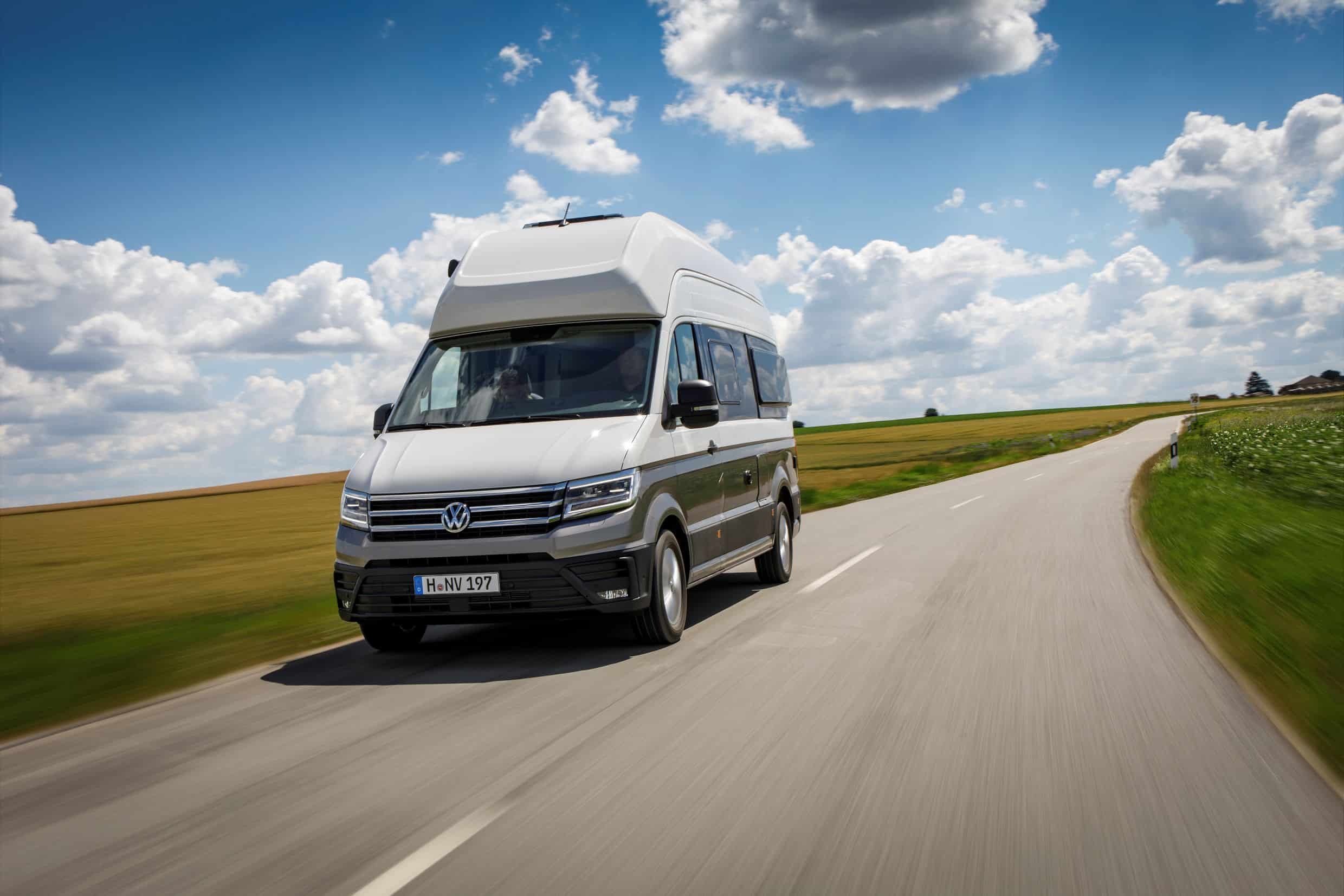 Eyecatcher für den Caravan Salon: Der neue Grand California auf Crafter Basis 1 der-Autotester