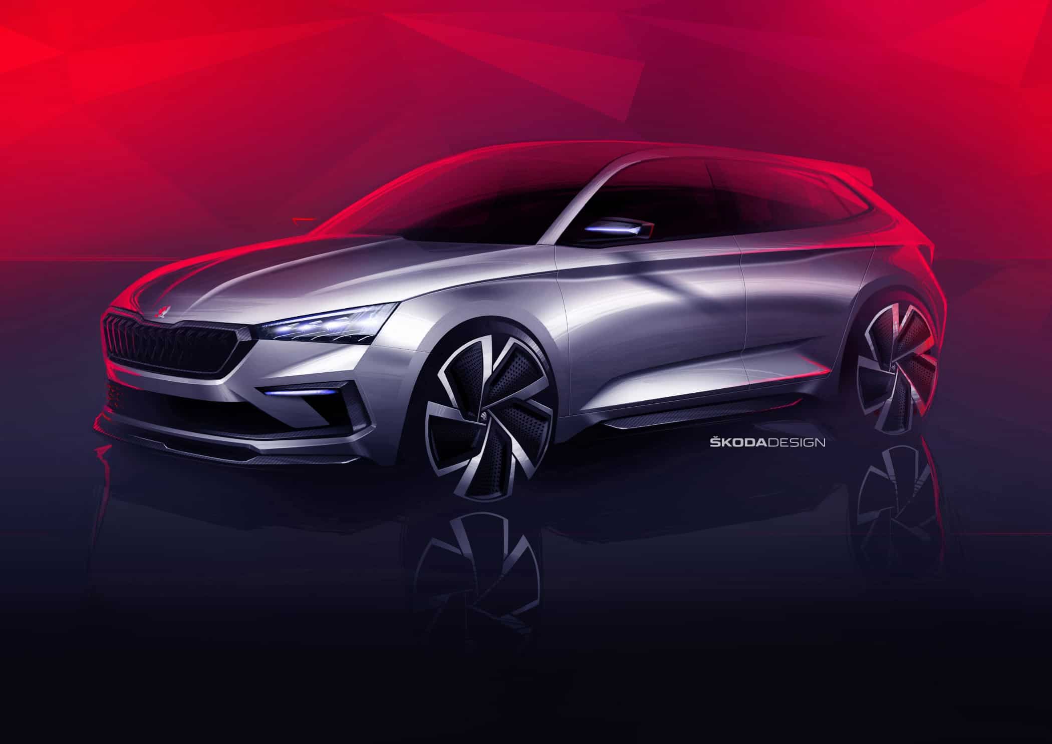 Paris Motor Show 2018: Škoda zeigt künftiges Kompaktfahrzeug 1 Škoda Vision RS