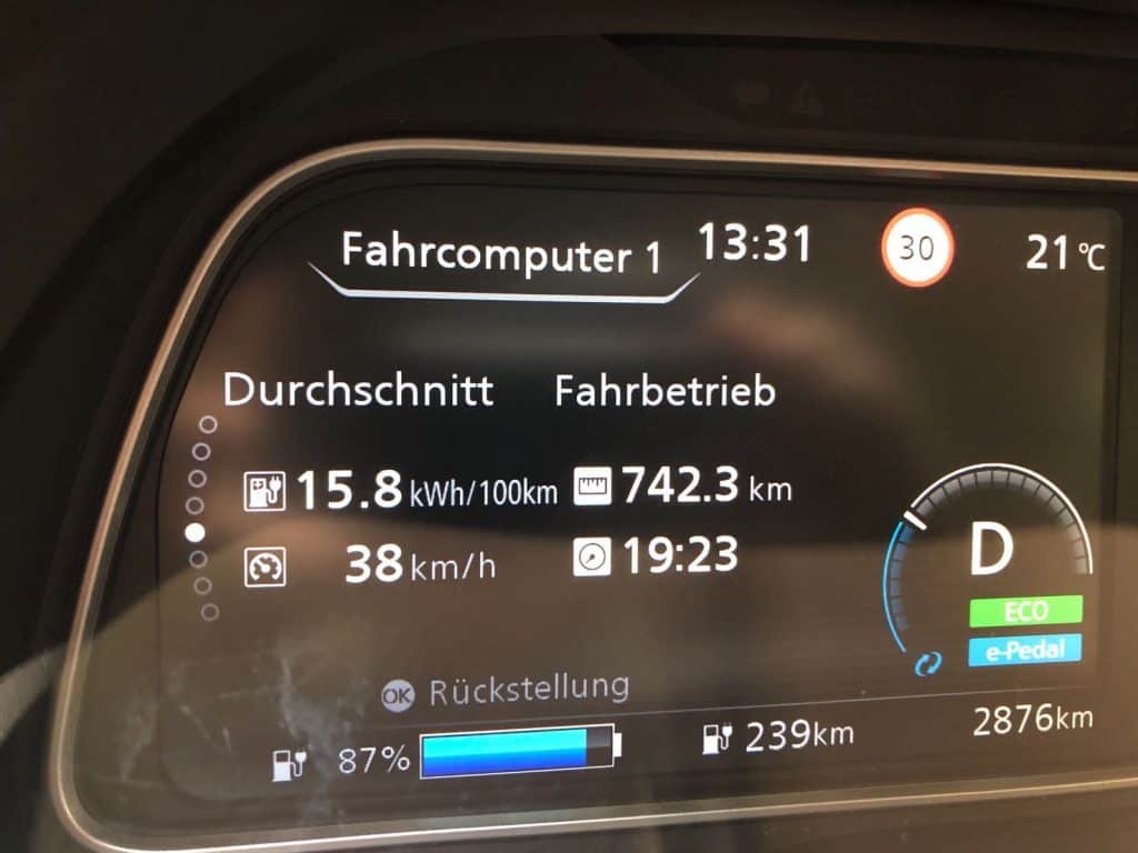 Nissan Leaf – 280 Kilometer kann er schaffen 5 der-Autotester