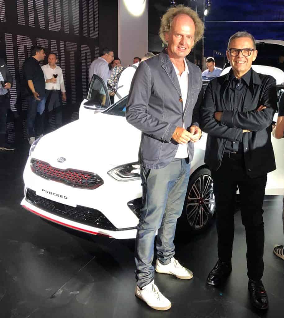 Kia ProCeed - Designerstück mit Nutzwert 1 Peter Schreyer (re.) und Dr Friedbert Weizenecker