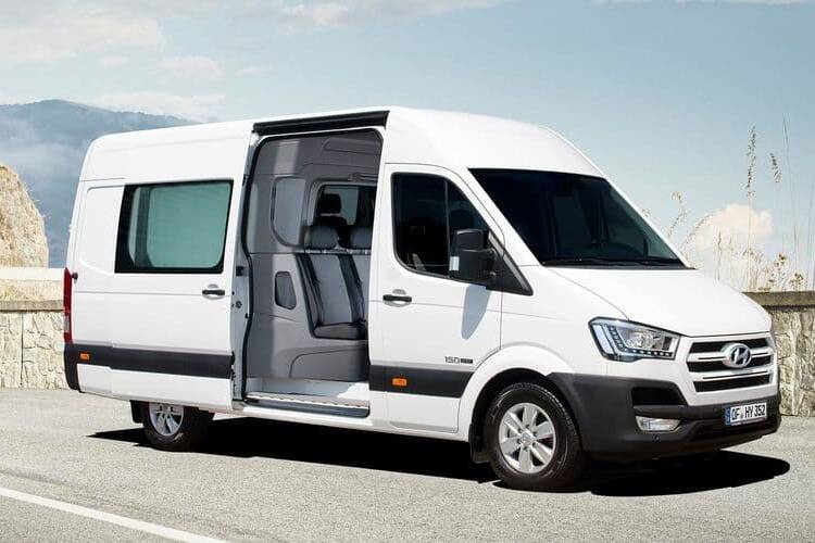 Hyundai bietet H350 Cargo als Doppelkabiner an 5 der-Autotester