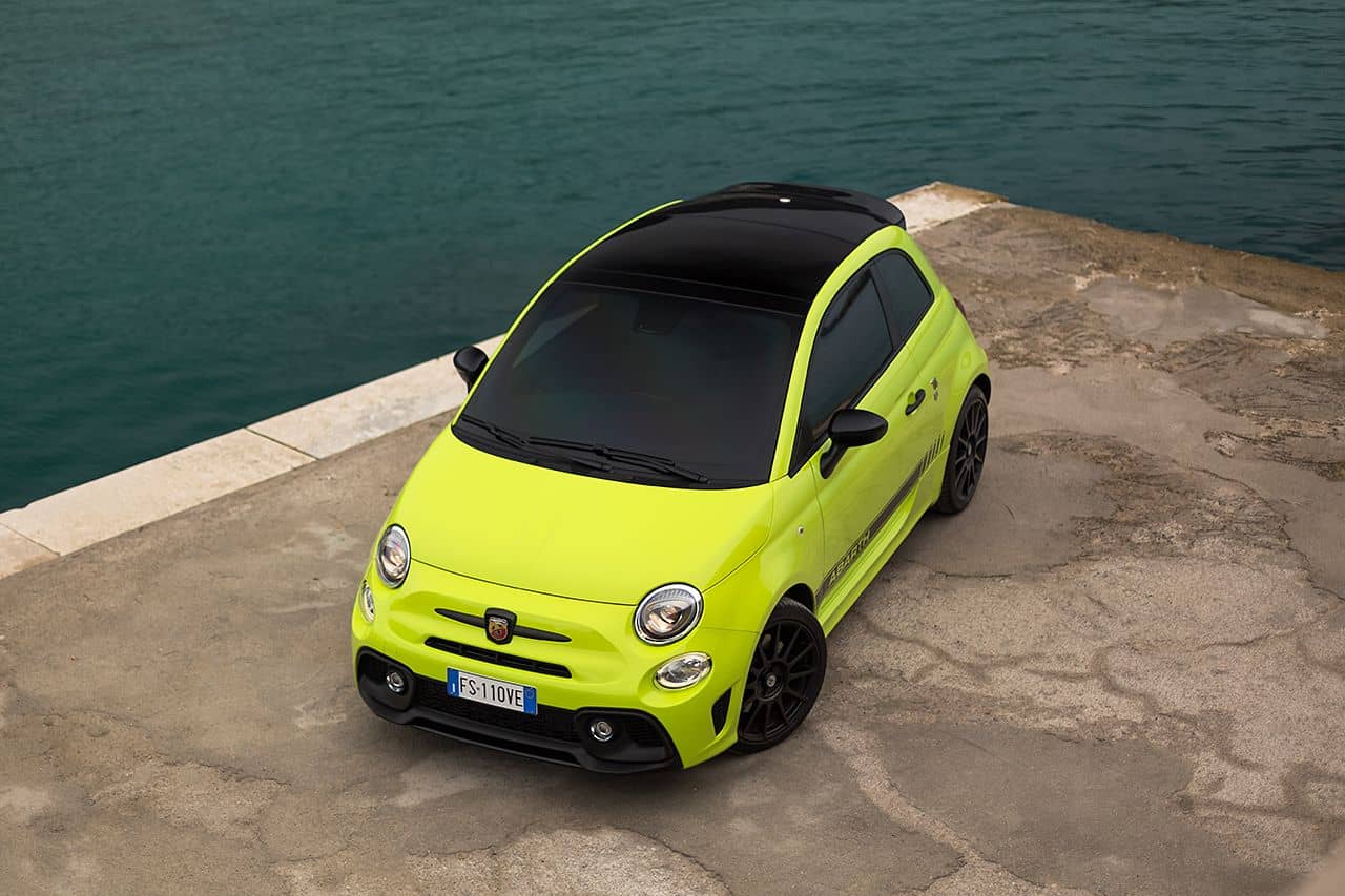 Neue Abarth 595 Modelle auf der Targa Florio 4 der-Autotester