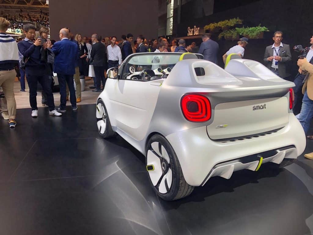 smart forease: Showcar auf Basis des Smart EQ fortwo Cabrio 1 der-Autotester