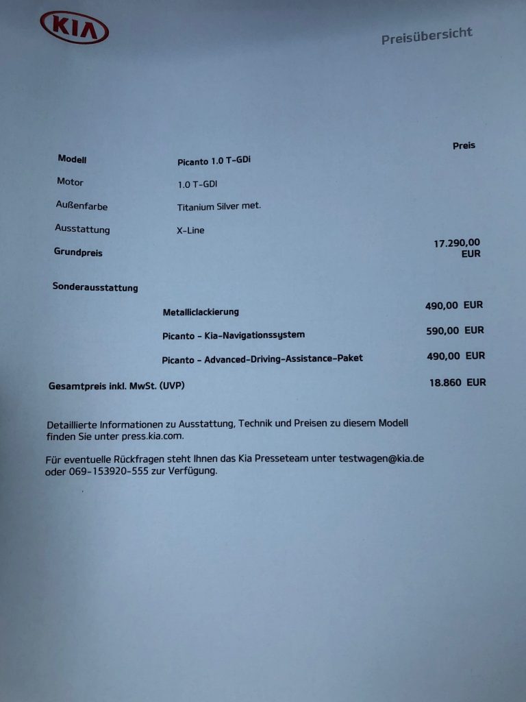 Kia Picanto X-Line - Kleinstwagen mit SUV-Anmutung 18 der-Autotester