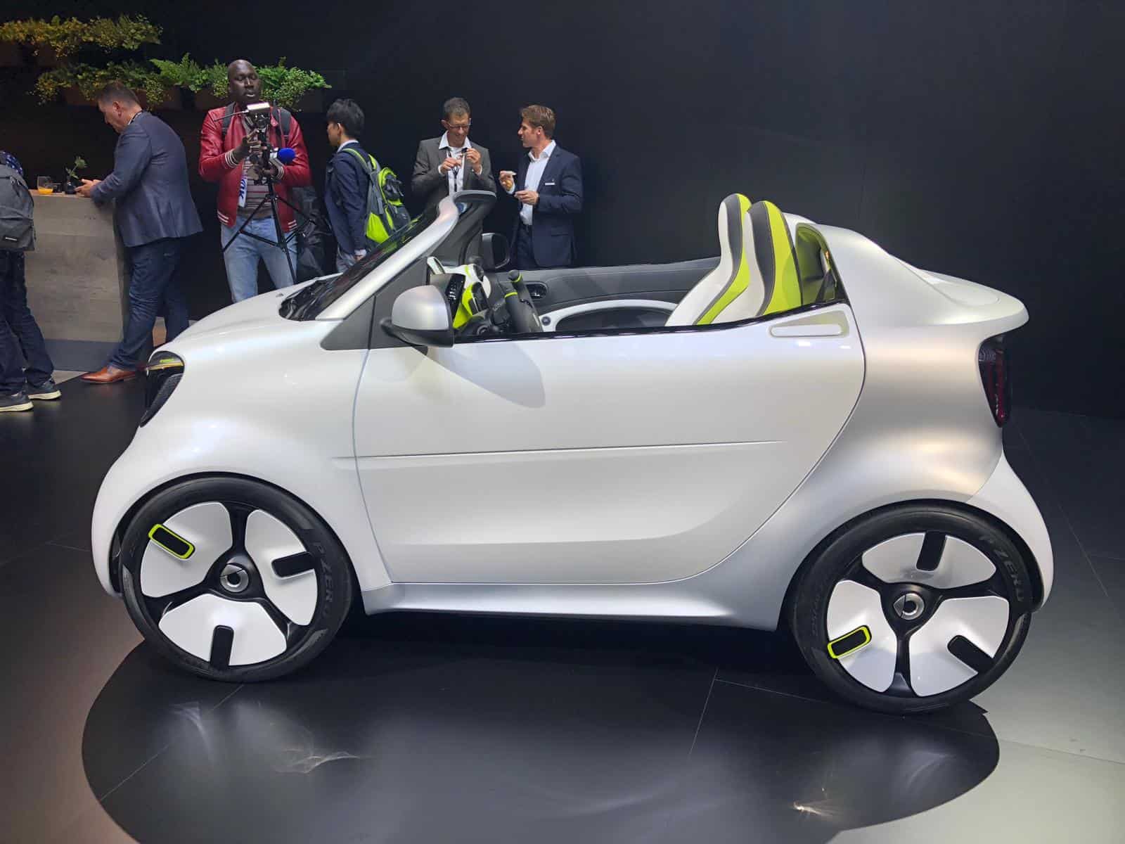 smart forease: Showcar auf Basis des Smart EQ fortwo Cabrio 4 der-Autotester