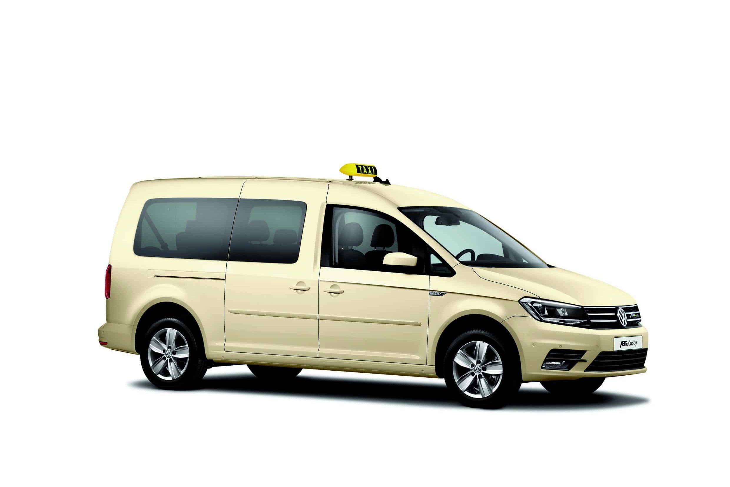 Crafter, e-Caddy und e-Caravelle werden Taxis 16 Crafter; e-Caddy; e-Caravelle; Taxi