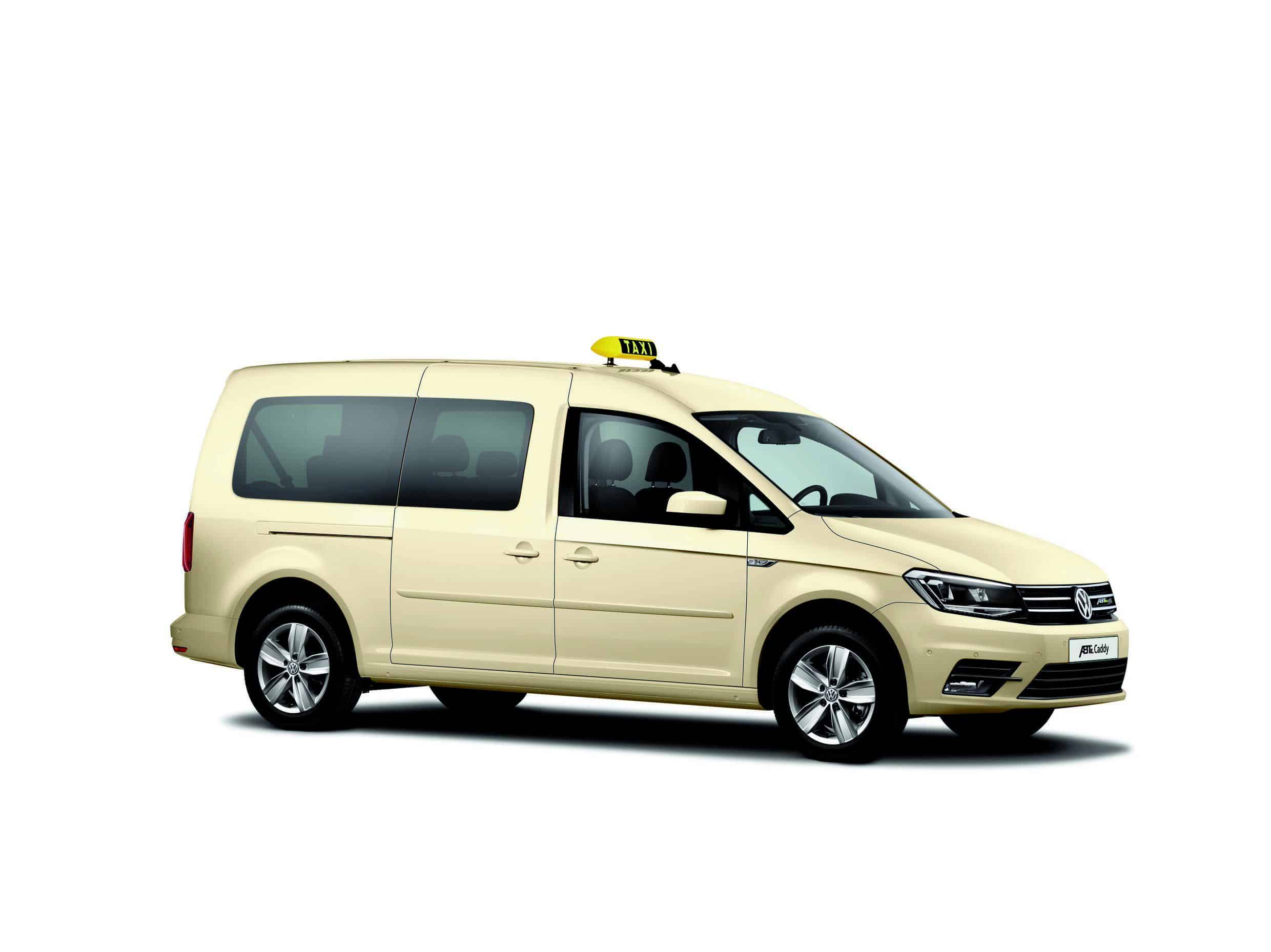 Crafter, e-Caddy und e-Caravelle werden Taxis 2 ABT_e-Caddy_Maxi_Taxi