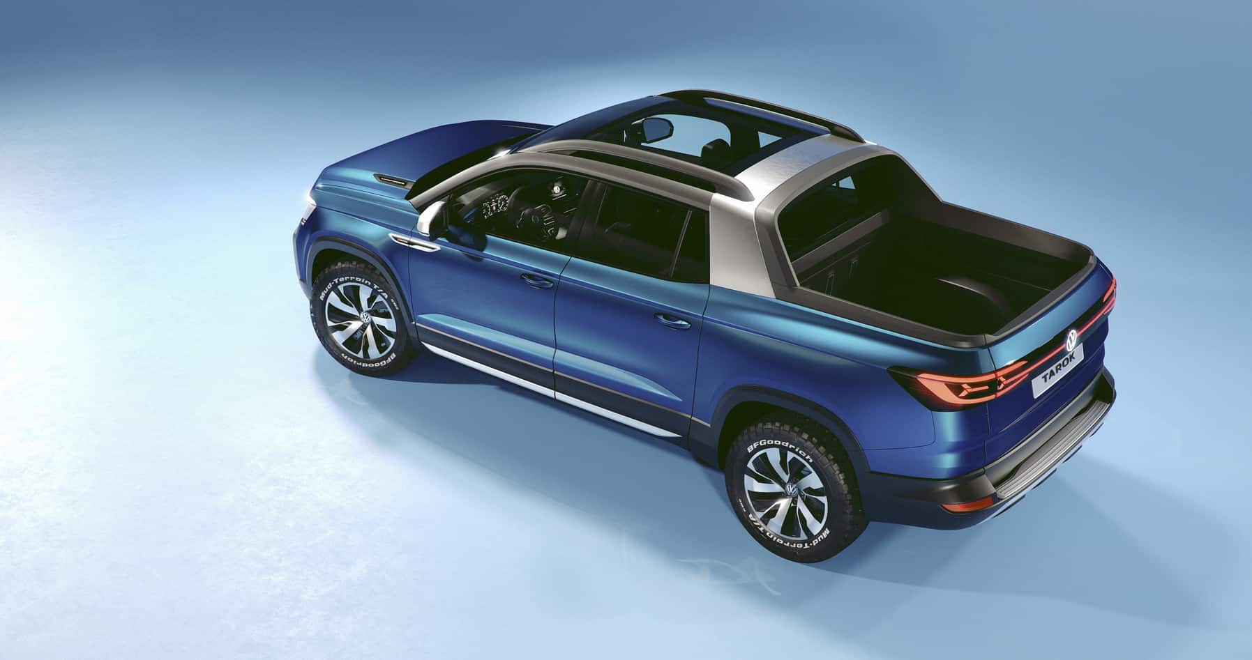 Weltpremiere des neuen Tarok Pickup-Konzept 4 Volkswagen Tarok Concept
