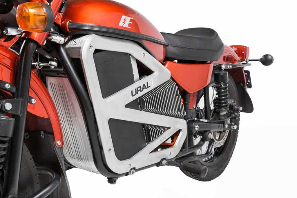 Ural setzt sein Gespann unter Strom 4 Elektro-Ural (Prototyp)