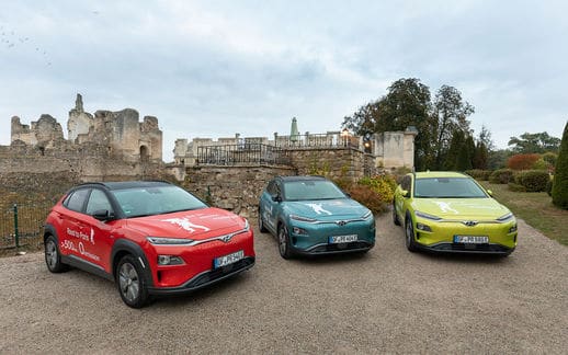Mit dem Hyundai Kona Elektro - nonstop - von Frankfurt nach Paris 11 Hyundai E Kona von Frankfurt nach Paris