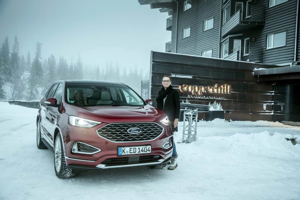 Weihnachtsmann im neuen Ford Edge gesichtet? 4 Ford Edge Vignale