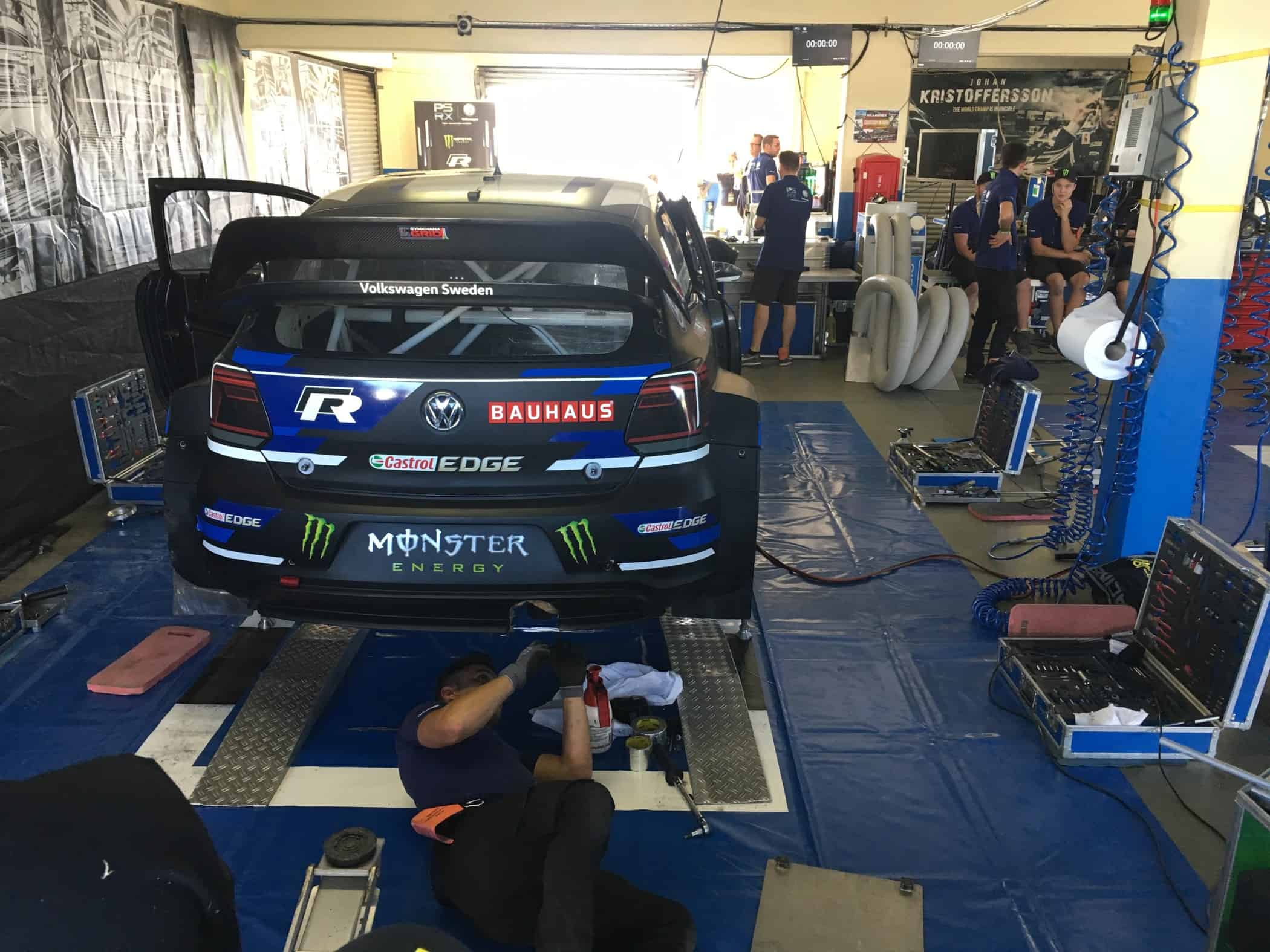 Schneller als ein Formel-1-Wagen: Volkswagen Polo R Supercar gewinnt Rallycross-WM 21 WRX_Kapstadt 2018