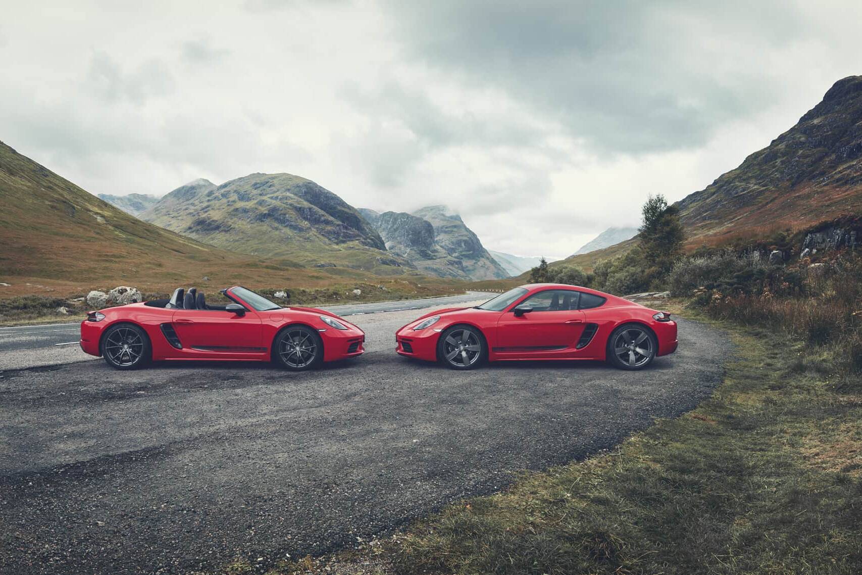 Neuer Porsche 718 T: Zuwachs für die Boxster- und Cayman-Modellpalette 6 718 Cayman T und 718 Boxster T
